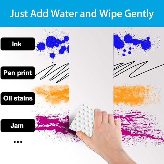SmilinFit Magic Sponge Erasers, 100 Pack 2X Density Stronger Melamine Sponge - Image 2