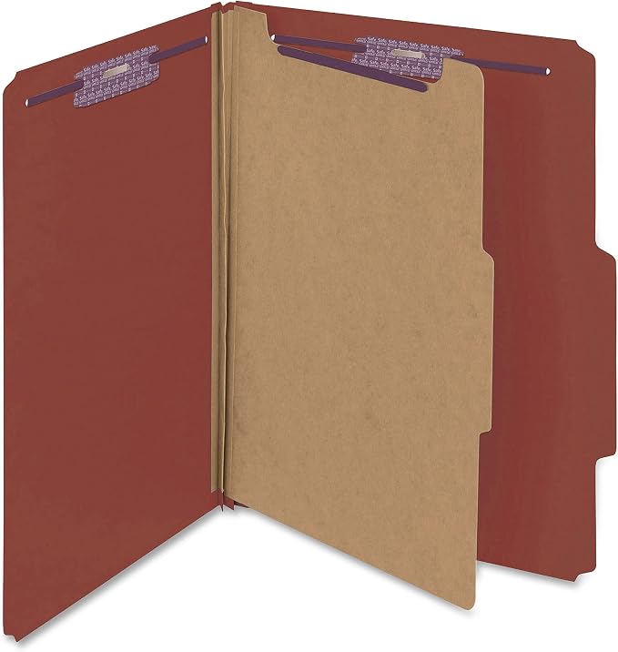Smead Pressboard Classification File Folder - Image 2
