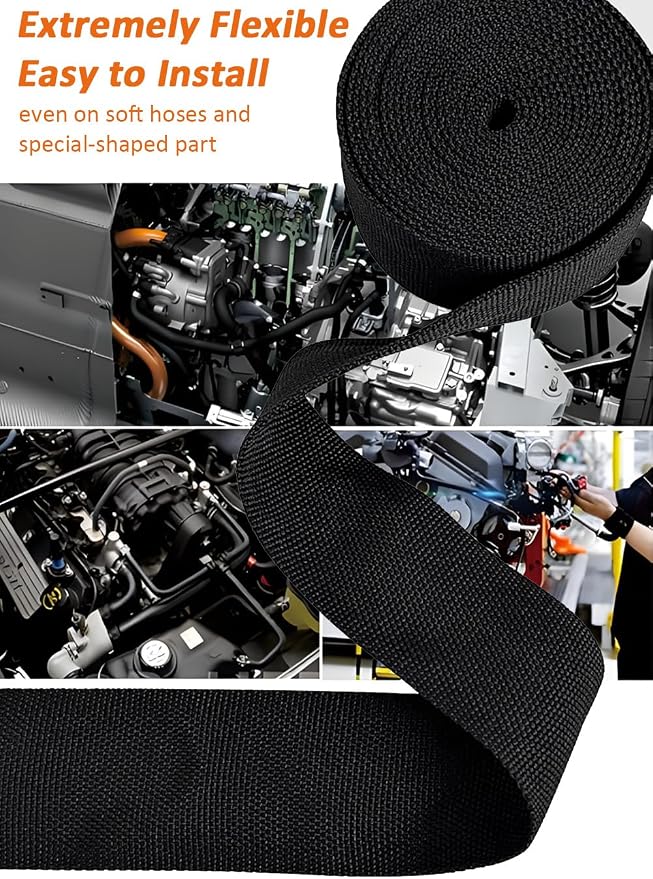 20 FT 1/4 inch 2:1 Heat Shrinkable Braided Sleeving Heat Shrink Sleeve Abrasion - Image 6