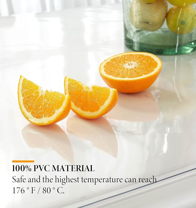 Deep Dream 1.5mm Clear Desk Cover Protector, 28×64 Inch Clear Desk Cover - Image 6