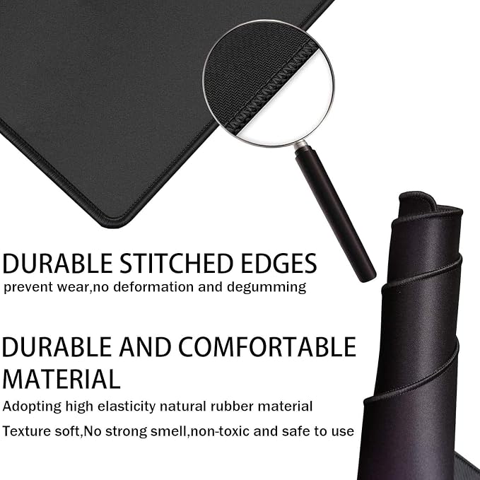 Gaming Mouse Pad, Large Mouse Pads Waterproof Extra Large Big Mouse Pad - Image 2