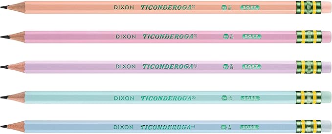Ticonderoga® Pastel Pencils, 2 Soft - Image 3