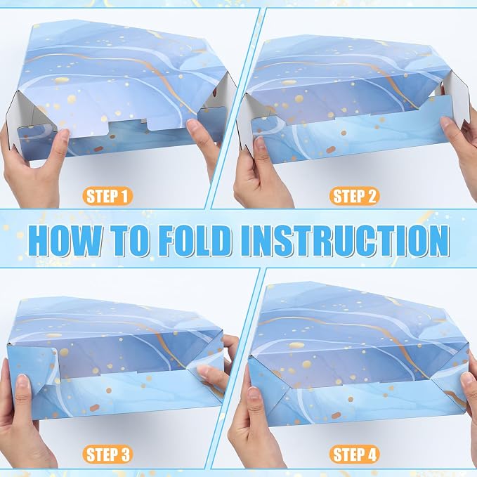 PerKoop 12 Pcs Decorative Magazine File Holders Floral Foldable File Folders - Image 4