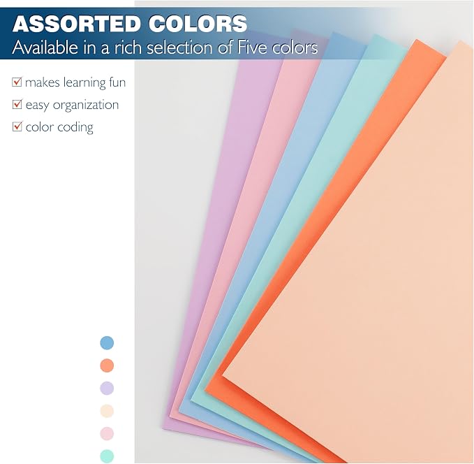 pmybupo 50 Pack Purple Folders - Image 5