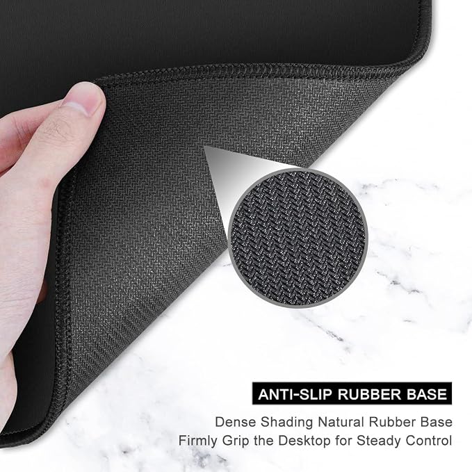 Auhoahsil Large Mouse Pad, XXL Desk Pad, Extened Mousepad 31.5" x 11.8" - Image 4