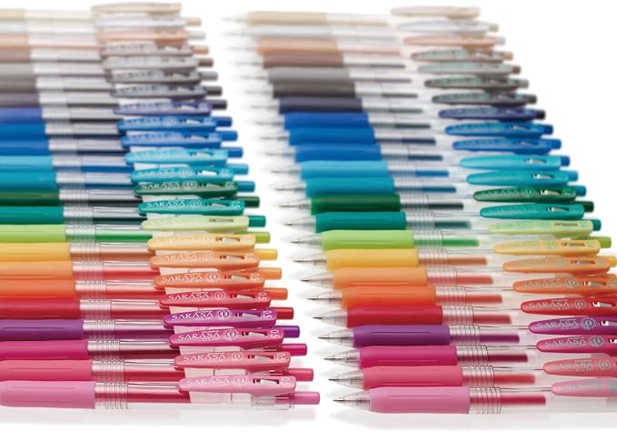 ZEBRA P-JJ15-BK10 Gel Ballpoint Pen, Sarasa Clip, 10 Pens - Image 3
