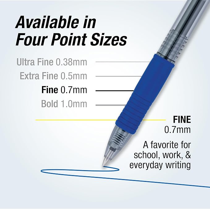 Pilot G2 Premium Gel Roller Pens Fine Point 0.7 mm, Journaling, and Office - Image 4