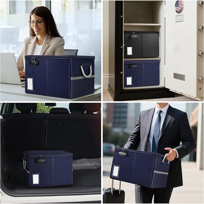 TOMKID Fireproof File Cabinet - Image 4