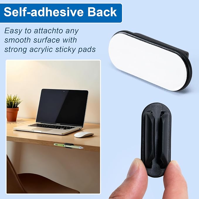 40 Pack Adhesive Pencil Holders - Image 4