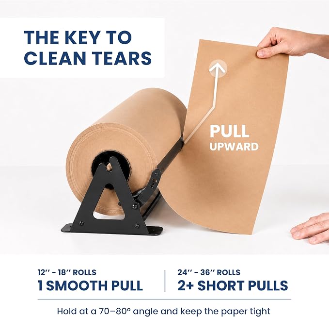 DIY Crew 18 Inch Paper Roll Dispenser and Cutter - Image 4