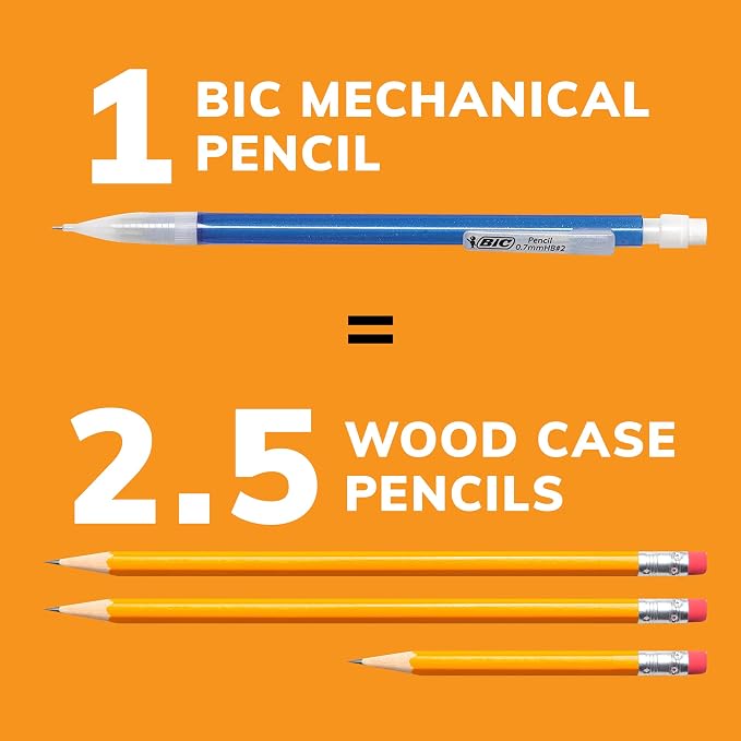 BIC Xtra-Sparkle Number 2 Mechanical Pencils - Image 6