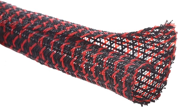 Alex Tech 10ft - 3/8 inch Cord Protector Wire Loom Tubing Cable Sleeve Split by AlexTech