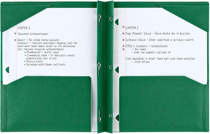Five Star 2-Pocket Folder, Plastic Folder - Image 2