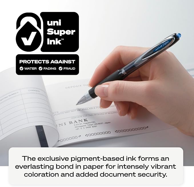 Uni-Ball 207 Retractable Gel Pens, Medium Point - Image 8