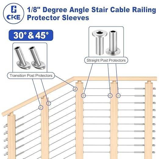 CKE 150 Pack T316 Stainless Steel Protector Sleeves - Image 4