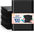 GSSSUSA Bubble Mailers 4x8 Inch 100 Pack Padded Envelopes Usable Size 4x7 Inch by GSSUSA