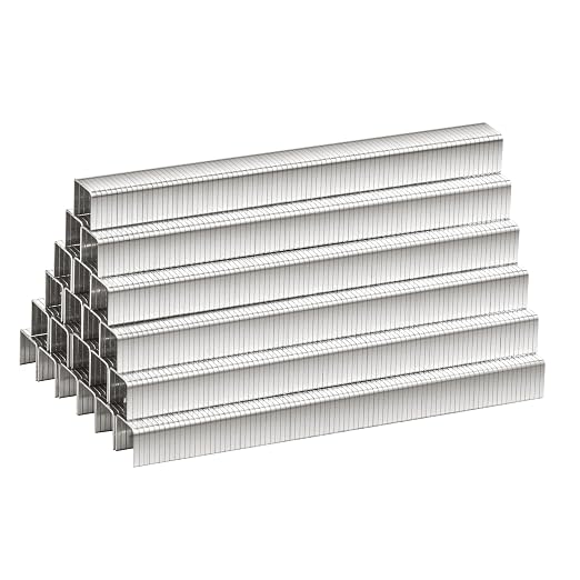 meite T50 Stainless Steel Staples Marine, 3/8 Inch Heavy Duty Staples by meite