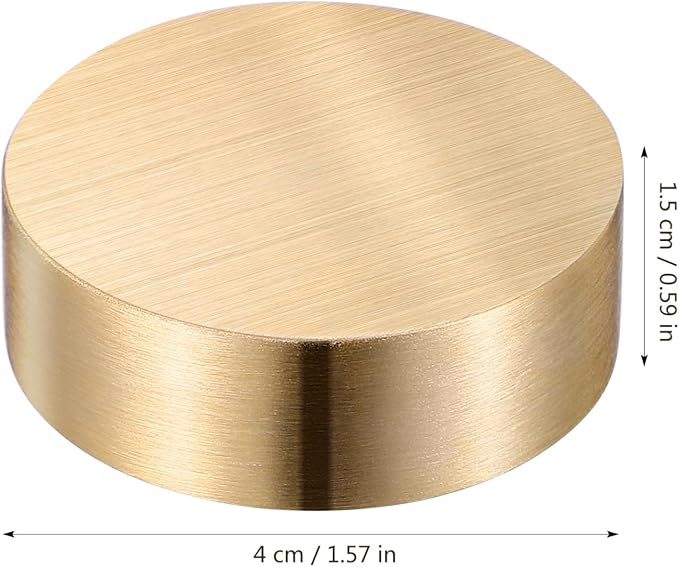Ipetboom Chinese Calligraphy Brass Paperweight, 1.57 Inch 5pcs Chinese Painting - Image 2