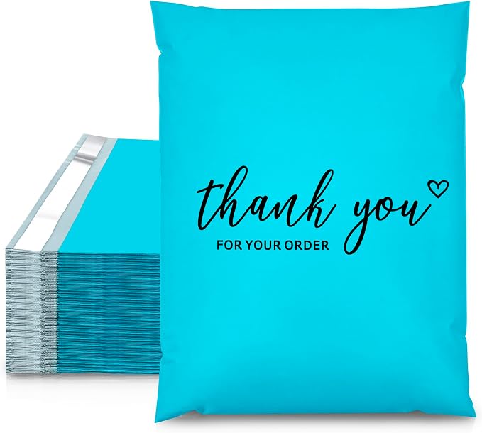 JinRuiKJ Thank You Poly Mailer 10x13 Inch 25 PCS, Shipping Bags by JinRuiKJ