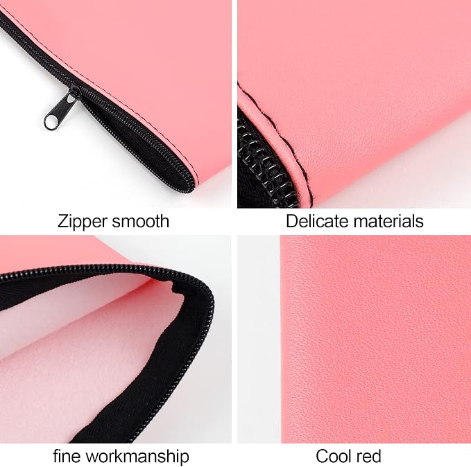 2 Pieces Money Bags with Zipper, 11x6.1 inch Money Pouch, Bank Bag, Cash Bag - Image 4