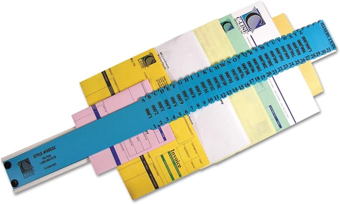 C-Line General Plastic Document Sorter, Letter Size, 32 Divisions, 3 x 23.5 - Image 2