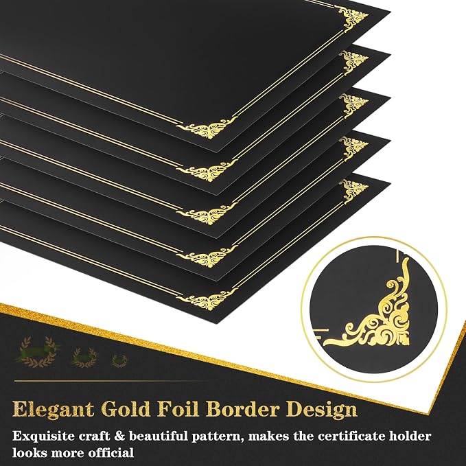 25 Packs Certificate Holders, Diploma Holders, Certificate Folders - Image 3