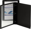 Smead Frame View Poly Report Cover, Letter Size, Three Double Tang Side by SMEAD