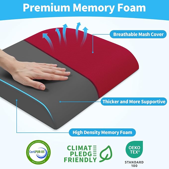 TranquilRelax XLarge Seat Cushion, Memory Foam Cushion - Image 2