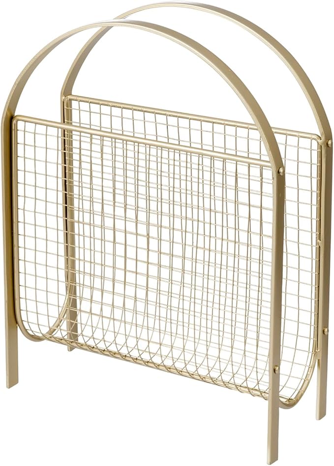 MyGift Magazine Rack, Floor Freestanding Magazine Holder by MyGiftHome