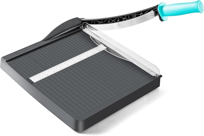 VUSIGN Paper Cutter 12" Cut Length Guillotine Papercutter, Heavy Duty Paper by VUSIGN