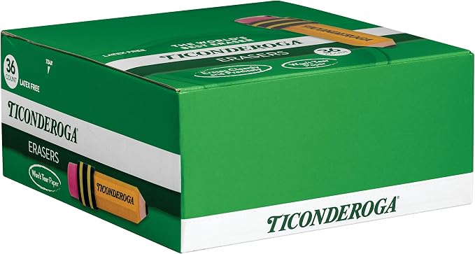 TICONDEROGA Erasers, Pencil Shaped - Image 6
