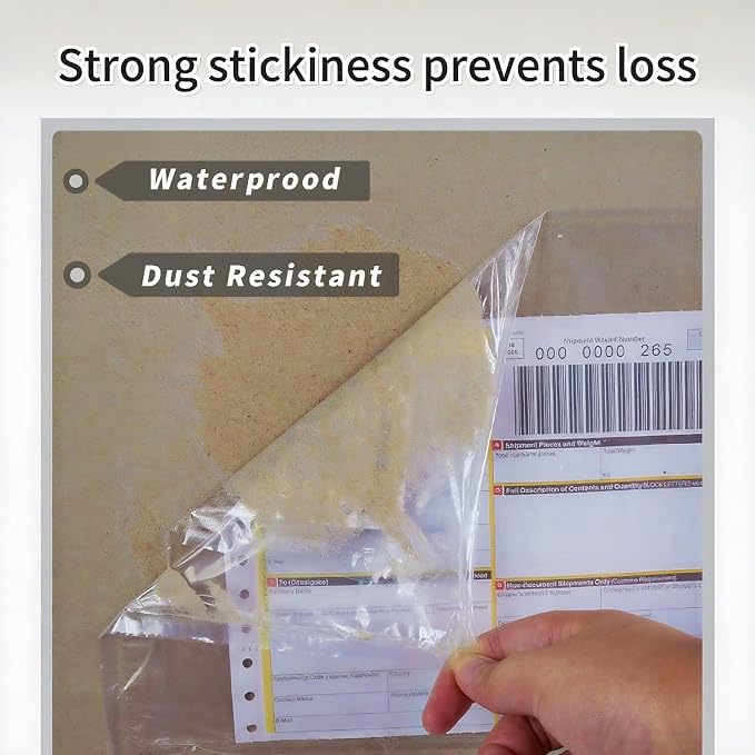 500Pcs Packing List Envelopes, 9.5" x 12" Waterproof Packing Pouches Envelope - Image 8