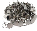 100Pcs Flat Head Upholstery Tacks Home Furniture Decor Tack Upholstery Nails by SSYDIEN