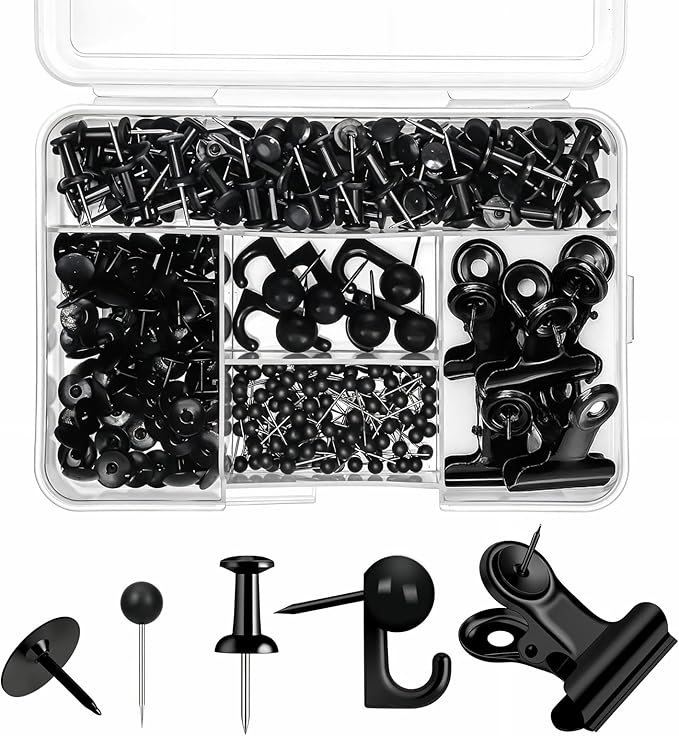 310 Pcs Push Pins Set by BESARME