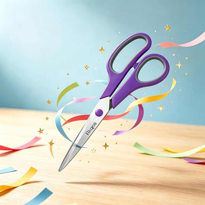 Scissors Set of 6 Pack, High/Middle Student Teacher, Right/Left Handle - Image 9