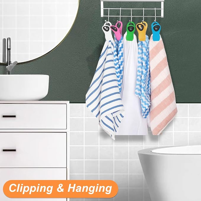 Jetmore 12 Pack Chip Clips Bag Clips, Office Paper Clamps, Magnetic Food Clip - Image 5