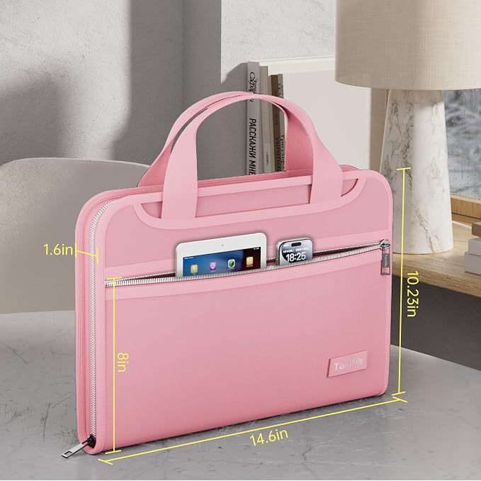 Tamfile Fireproof Accordion File Organizer - Image 7