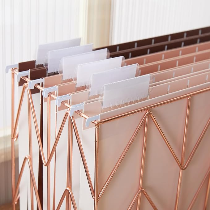 Y YOMA 36 Pack Gradient Hanging File Folders Letter Size Decorative Hanging - Image 7