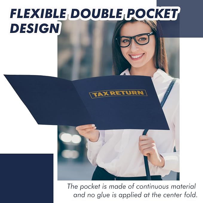 20 Pcs Tax Return Folders Bulk - Image 6
