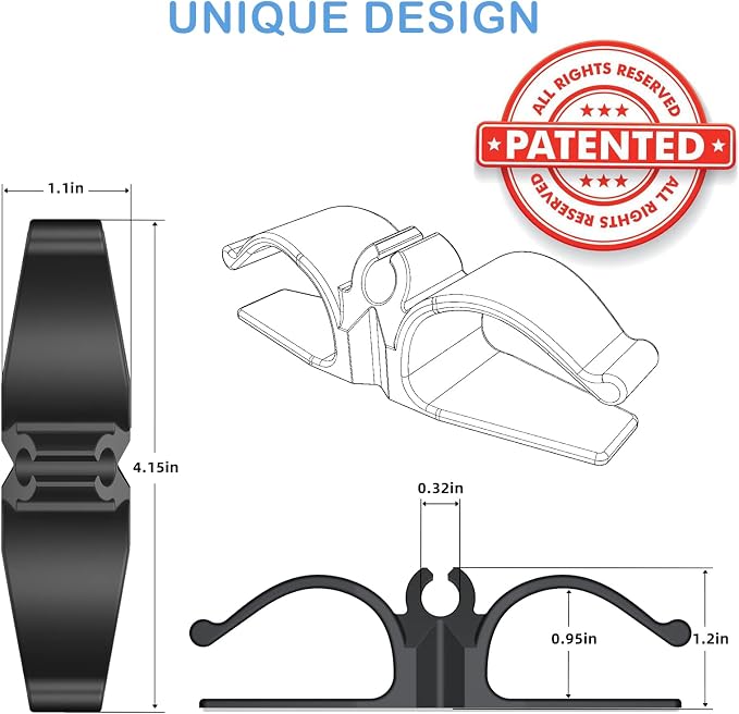 Lancord Cord Organizer for Appliances, 8 Pack Upgraded Kitchen Appliance Cord - Image 5