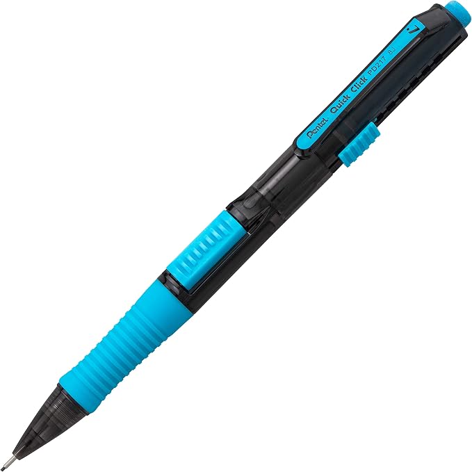 Pentel Quick Click POP Mechanical Pencil, Includes Refill Lead and Erasers - Image 2