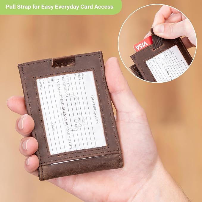 Team Sports America NCAA Boise State University Front Pocket Slim Wallet - Image 5
