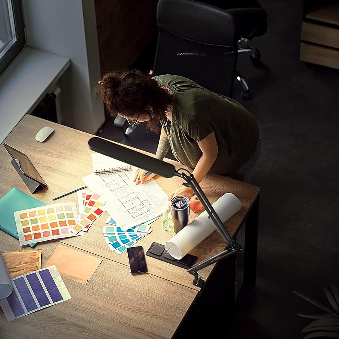 SKYLEO Desk Lamp for Home Office, Eye Comfortable LED Desk Light for Long Hours - Image 6