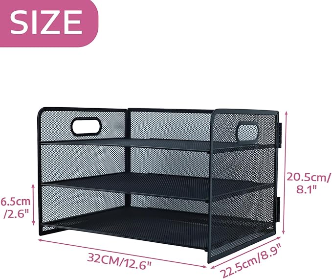 3 Tier Lettrer Tray Organizer - Image 2