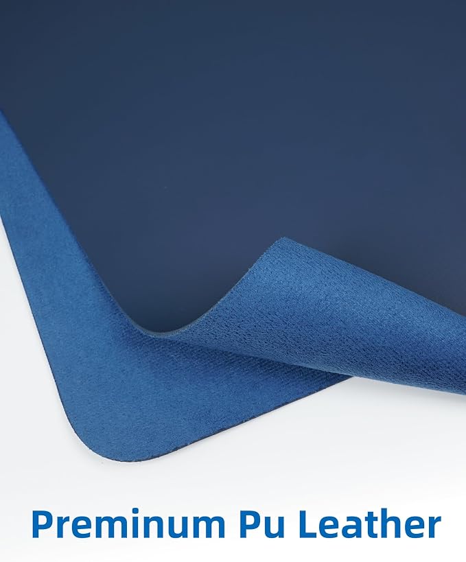 Non-Slip Desk Pad, Mouse Pad, Waterproof PU Leather Desk Protector, Ultra Thin - Image 2