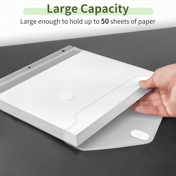 Sooez 6 Pack Binder Folders - Image 4