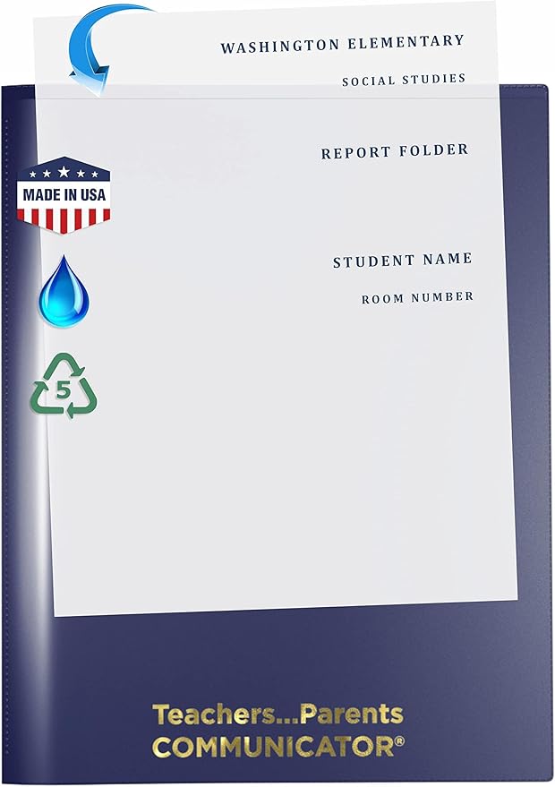 Nicky's Folders® English Communicator, Parent-Teacher Folder, Patented - Image 4