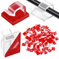 Blulu 100 Pcs Adhesive Cable Clips Bulk Wire Holder by Blulu