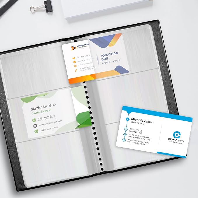 Professional Business Card Holder/Book - Image 6