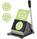 3" Button Paper Cutter Graphic Punch Die Cutter by Saladulce